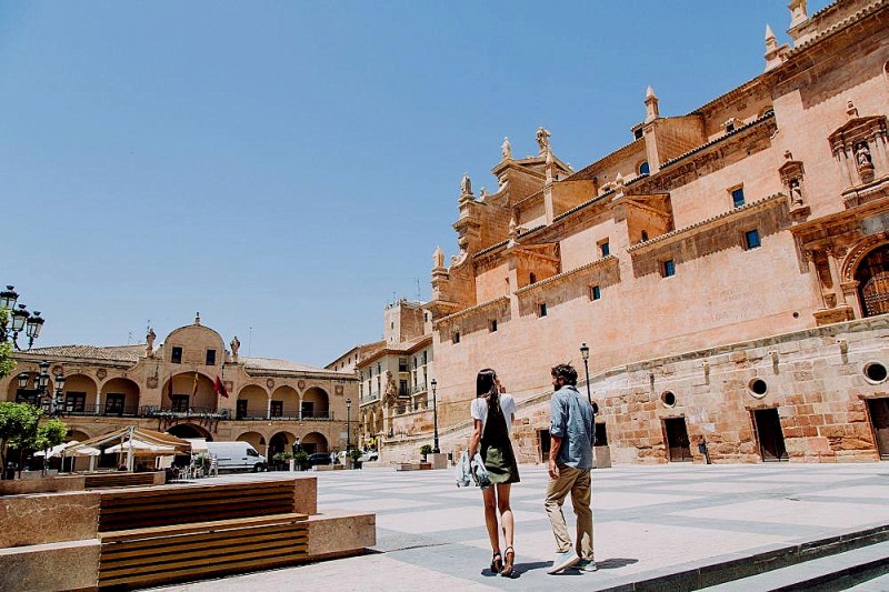 The Plaza de España in Lorca