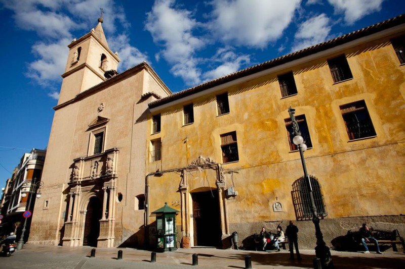 The convent church of San Francisco in Lorca