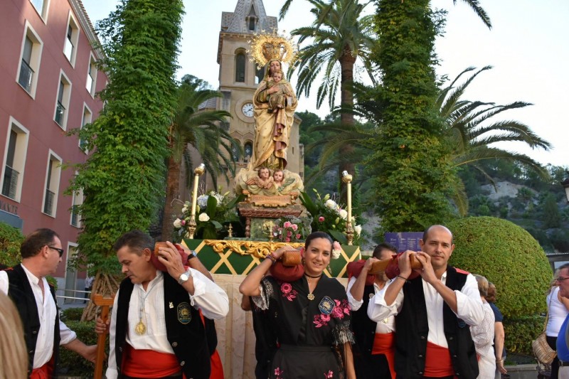 The church of the Virgen de la Salud in the Balneario of Archena