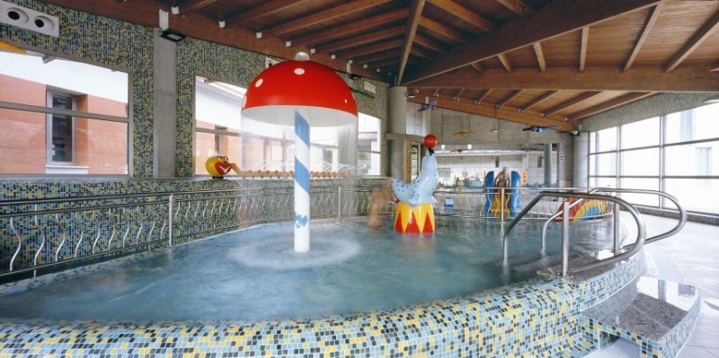 The Balneario de Archena thermal spa baths and hotel complex