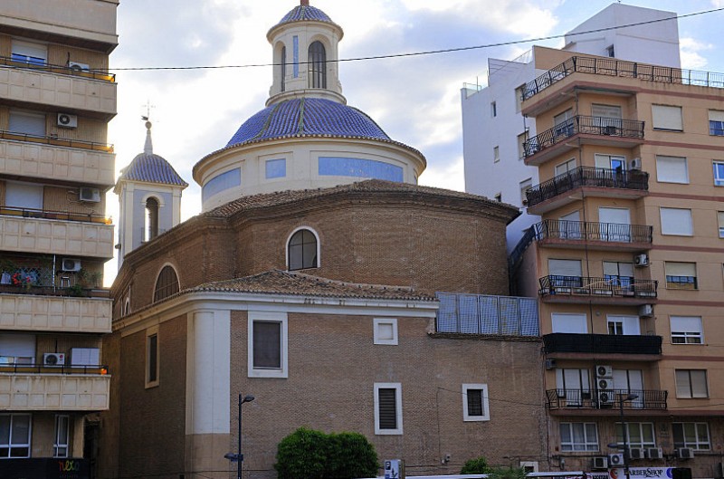 The church of San Lorenzo in the city of Murcia