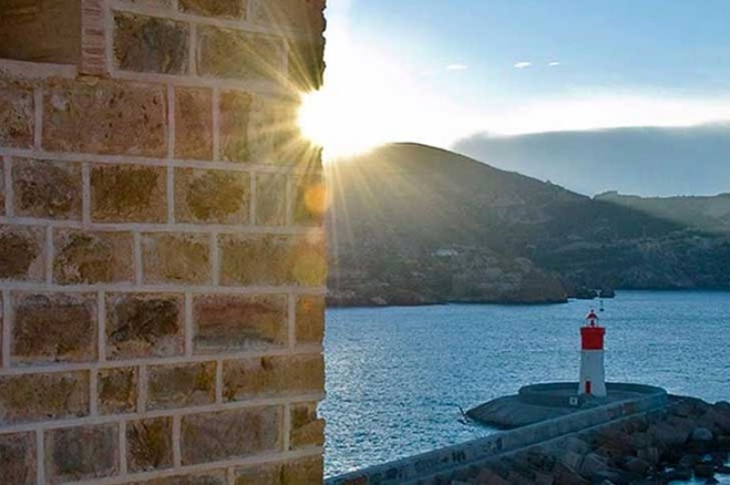 The Fuerte de Navidad, a well-preserved 18th century military fortress in the bay of Cartagena