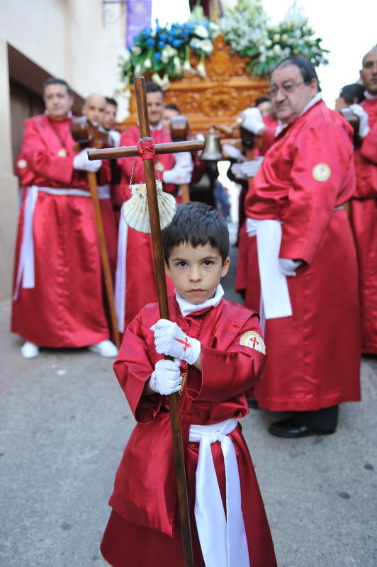 Scallops for Santiago and sweets for sharing in the Semana Santa processions of Mula