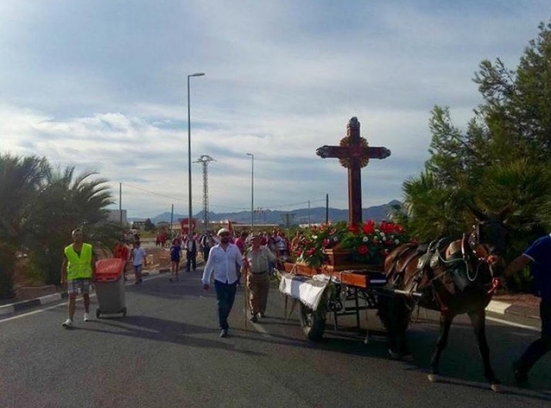 Romeria de la Cruz in Granja de Rocamora