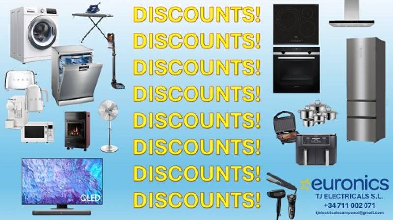 TJ Electricals - Euronics offer discounts on multiple purchases