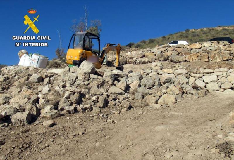 Mazarrón resident under investigation for illegal building on rural land