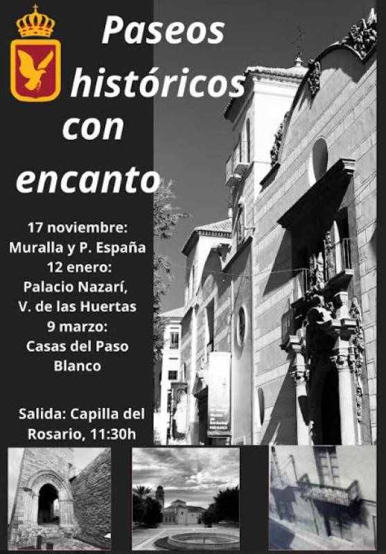 November 17 Free guided tour in the streets of the old city centre of Lorca