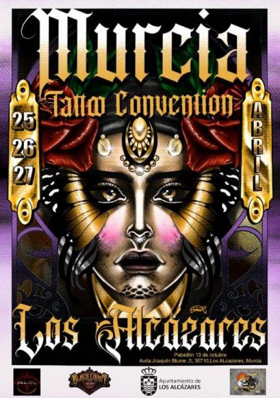 April 25-27 Murcia Tattoo Convention in Los Alcázares