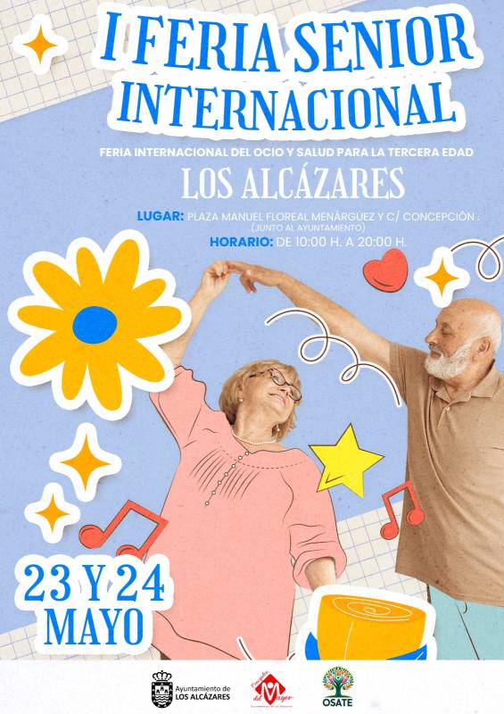 May 23 and 24 International Seniors Fair in Los Alcázares