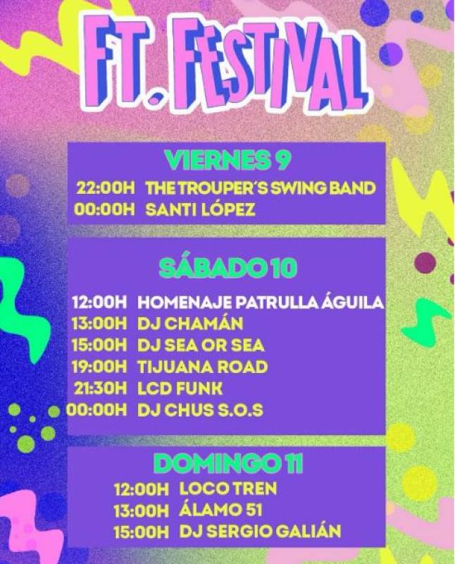 May 9, 10 & 11 Food Truck Festival in San Javier