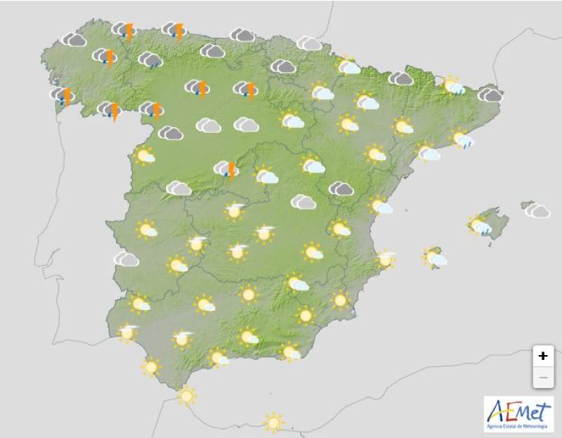 A week of rain: Spain weather forecast May 12-15