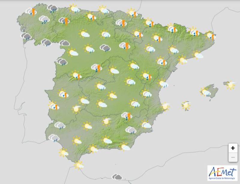A week of rain: Spain weather forecast May 12-15