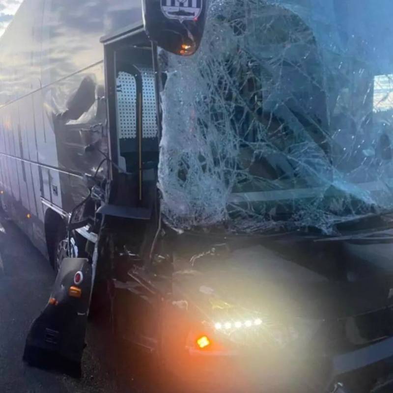 Fútbol Club Cartagena in bus crash on way home from away game