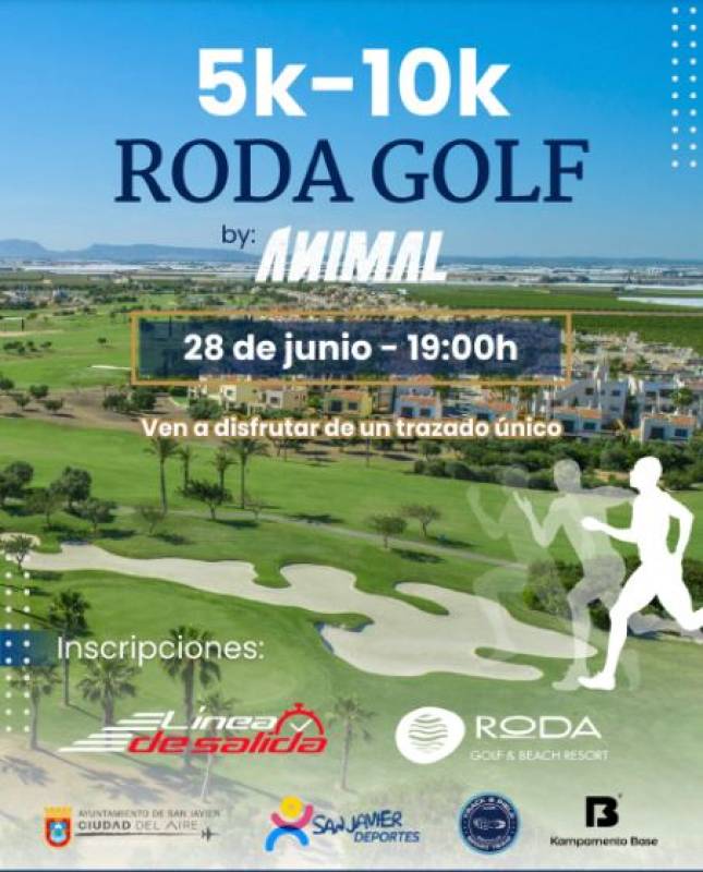 June 28 Roda Golf 5k & 10k Fun Run