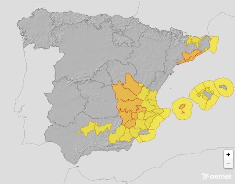 Storms and temperature drops this weekend: Spain weather forecast July 24-28