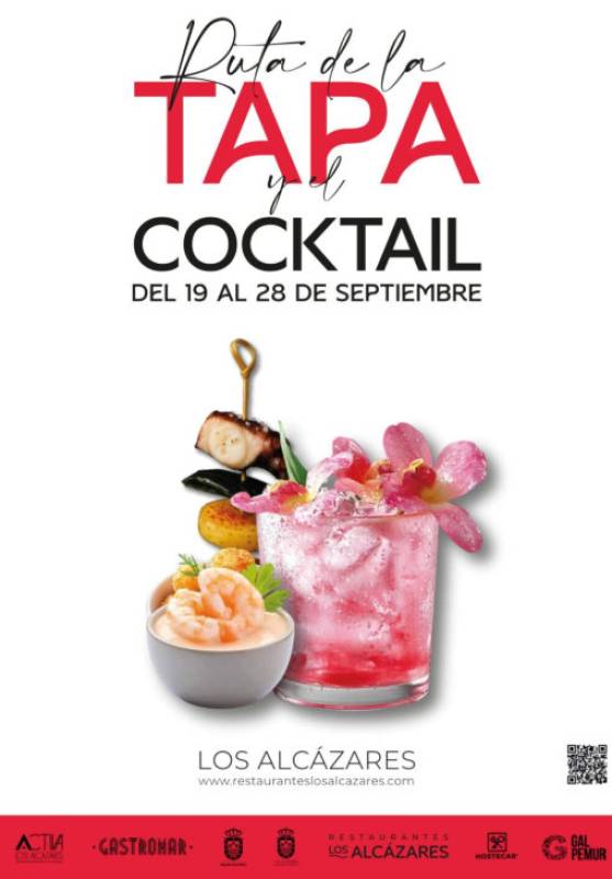 September 19 to 28 Tapas and cocktail route in Los Alcázares