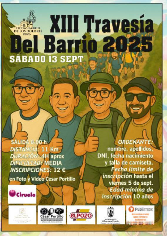 September 12 to 14 Annual fiestas in the Alhama de Murcia district of Los Dolores