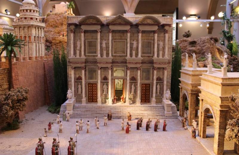 Until January 5 The monumental nativity scene of Lorca