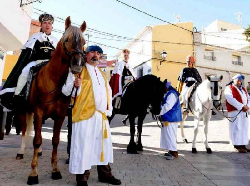 January 6 Auto de los Reyes Magos in the Alhama de Murcia village of El Berro