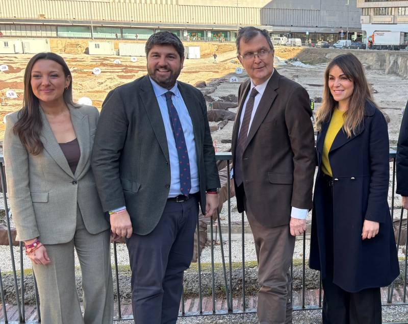 Work begins at San Esteban Archaeological Site in Murcia after 17 Years, uncovering centuries of history beneath the city