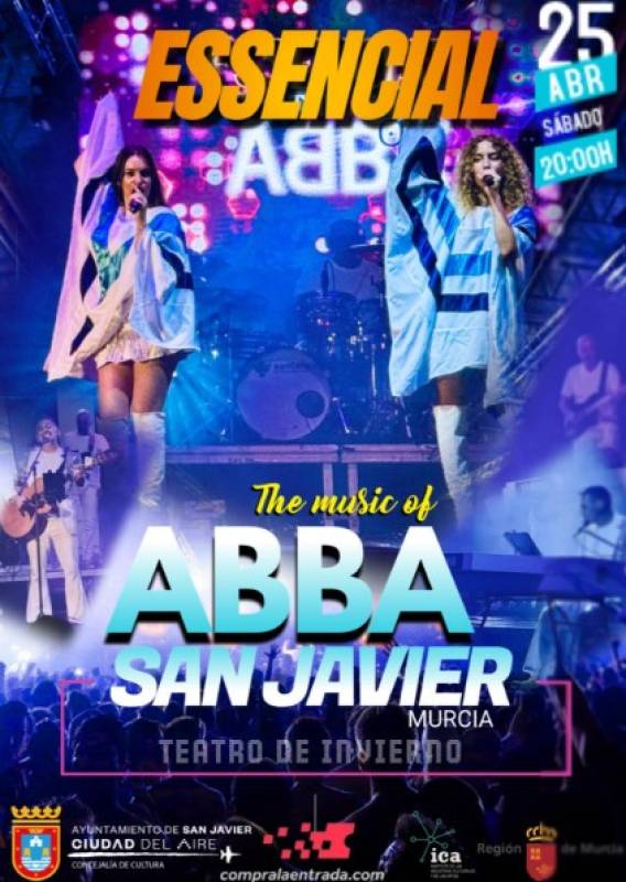 April 25 Essencial The Music of ABBA in San Javier