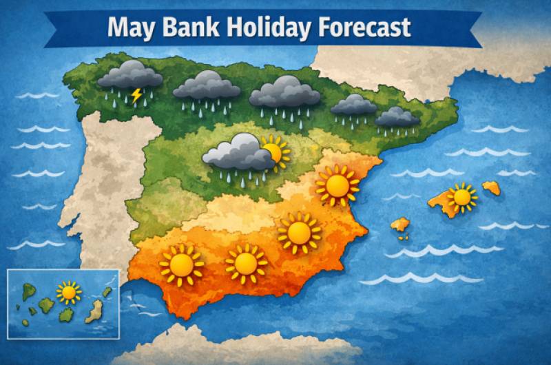 Spain's famous 'Weather Boy' predicts the May bank holiday weather