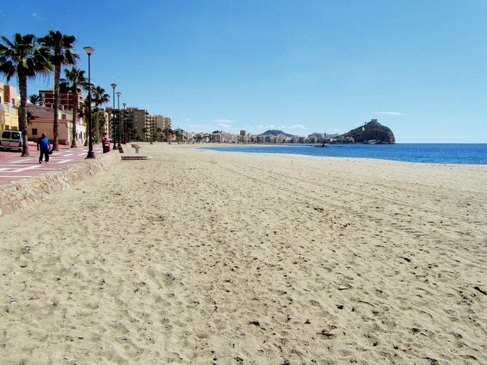 Águilas beaches: Playa de Poniente