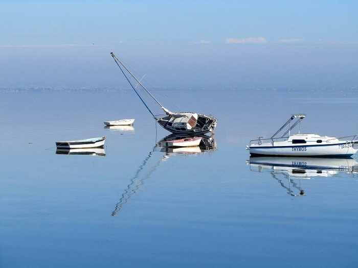 The marina of Los Urrutias