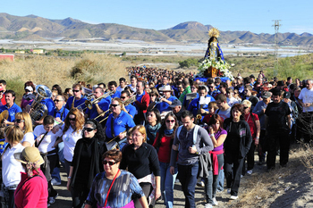 The Romería and annual sardine festival of Bolnuevo