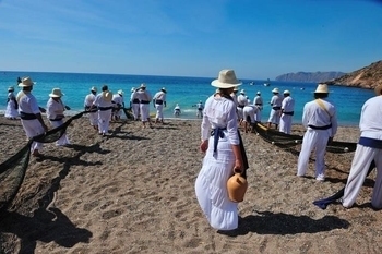 The coastal village of Bolnuevo in the municipality of Mazarron